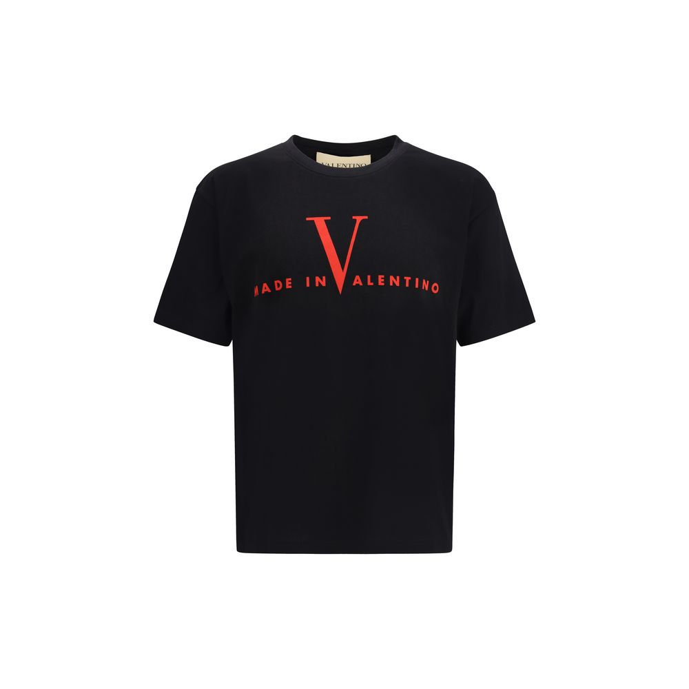 Logo-Graphic Cotton T-Shirt — Black