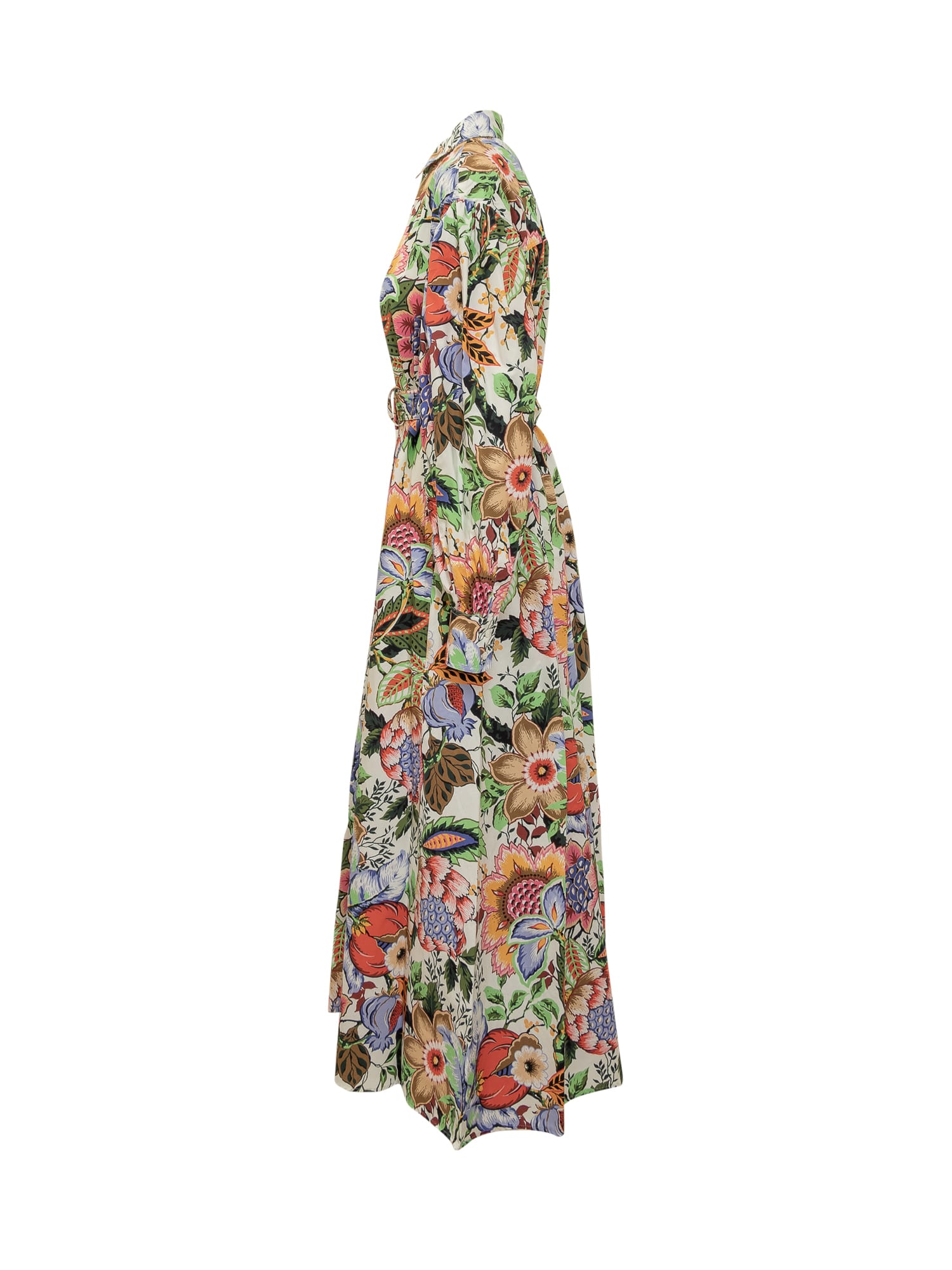 Cotton Chemisier Long Dress