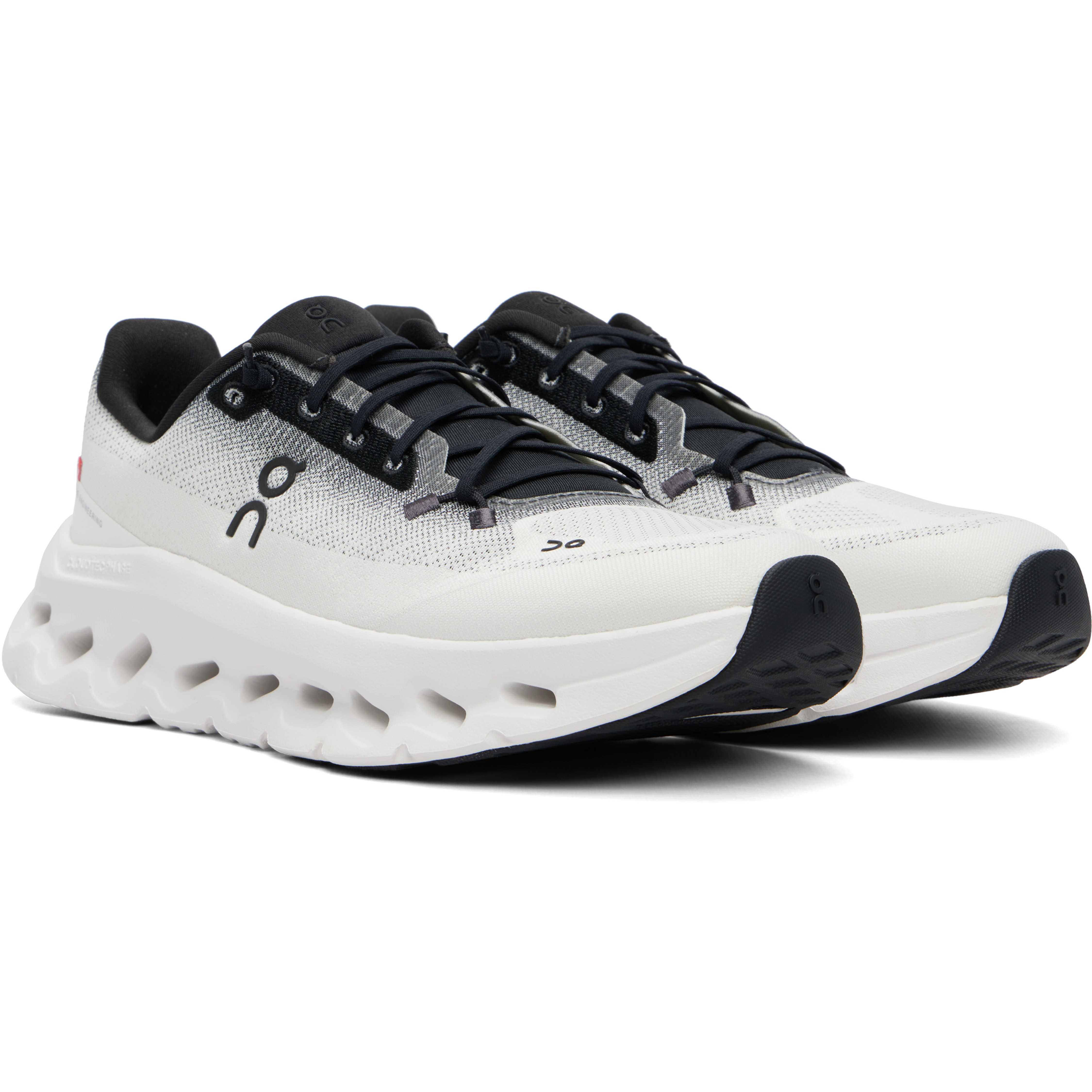 White & Black Cloudtilt Sneakers