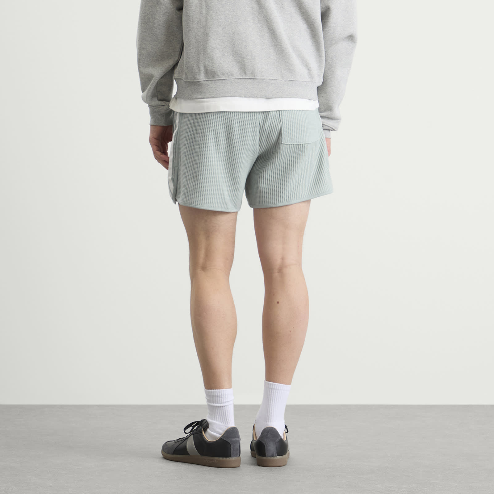 Men's Waffle Knit Sprinter Shorts Wonder Sage