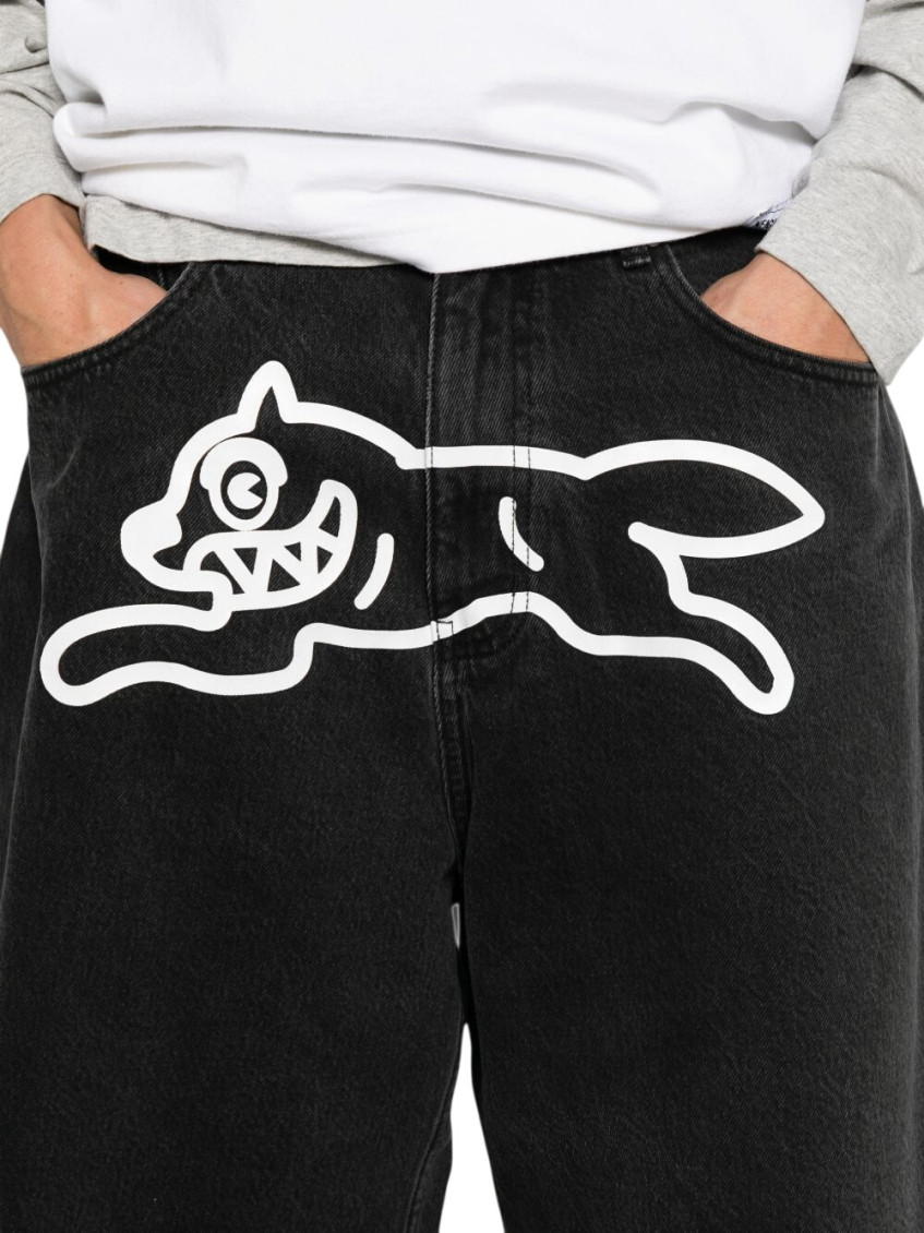 Denim Cargo Shorts