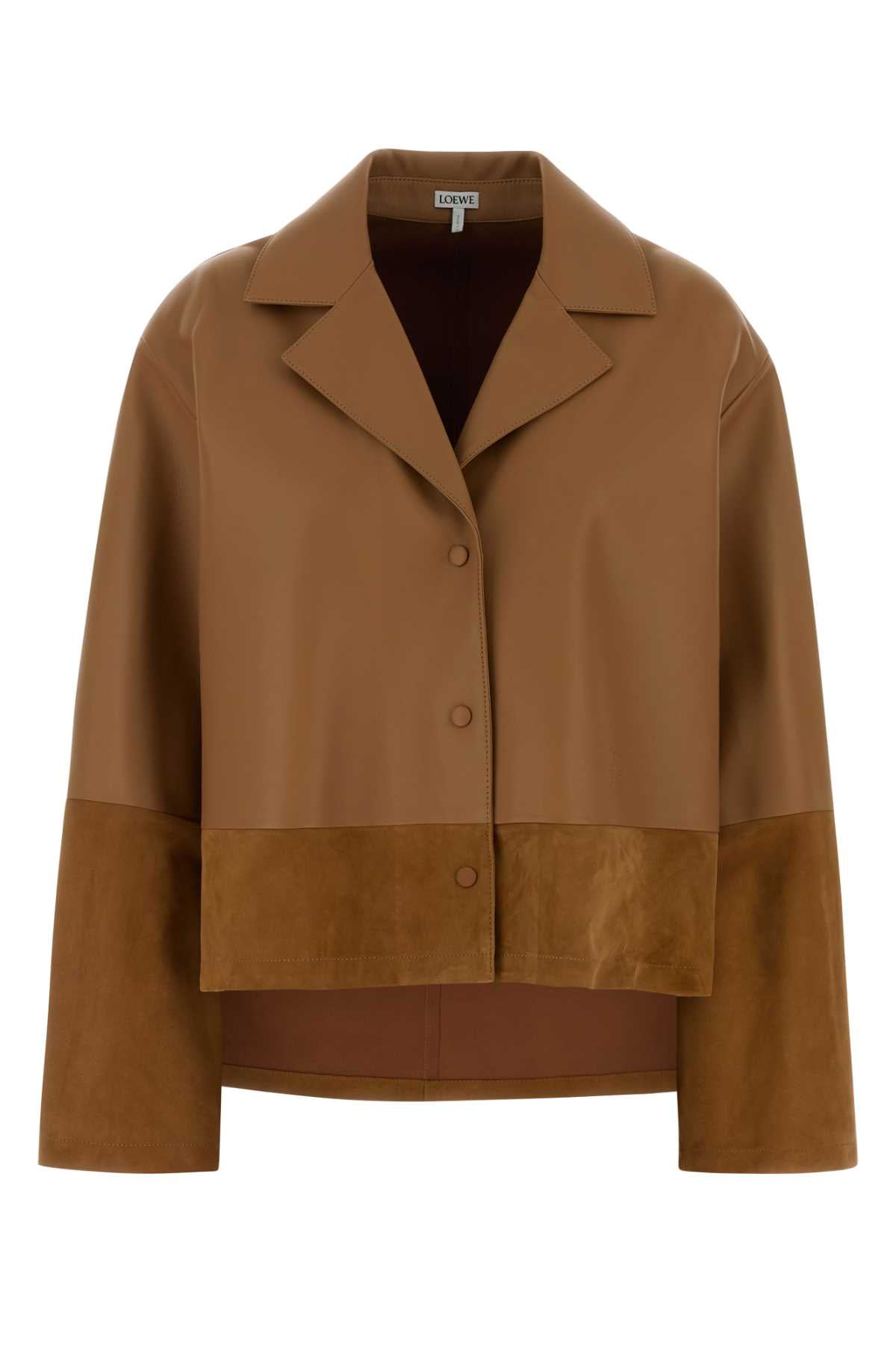 Blouse Shirt — Camel