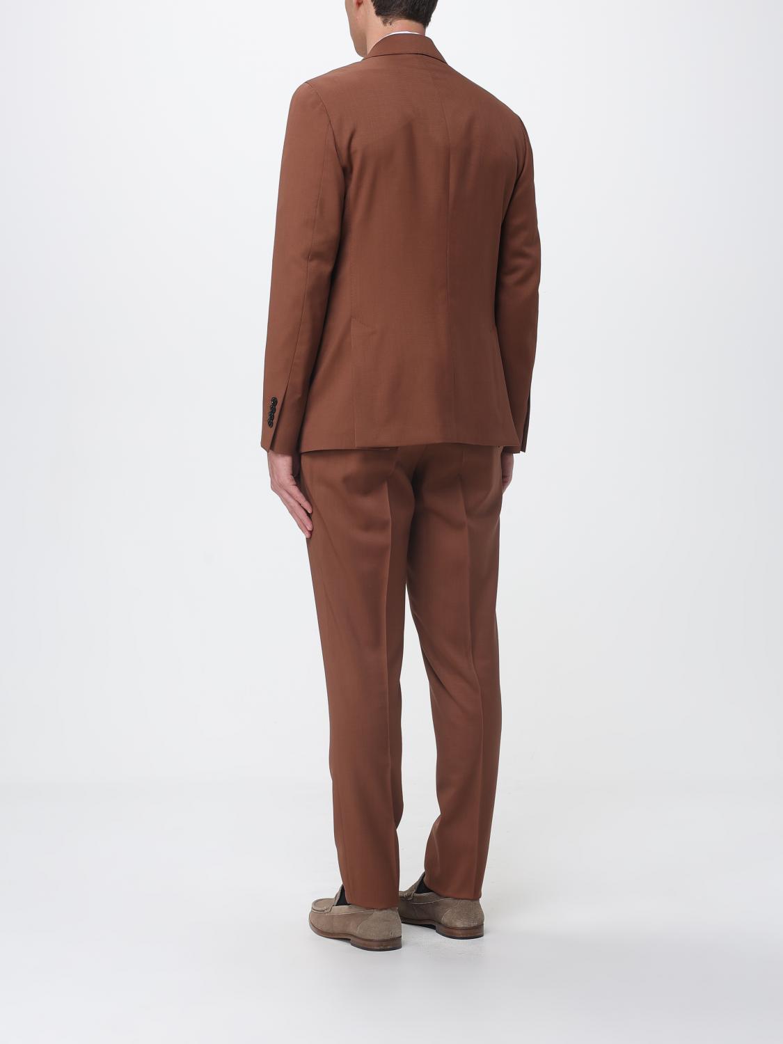 Suit Men color Brown