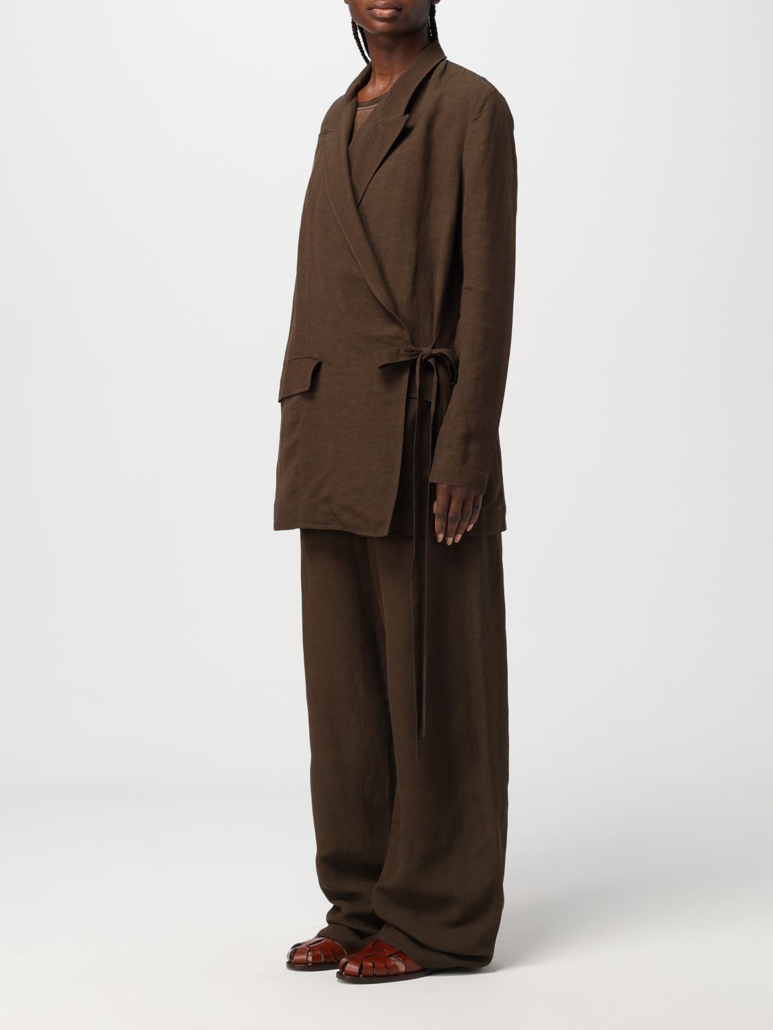 Blazer Woman color Brown