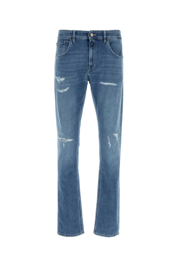 Pt Torino - stretch denim jazz five pocket jean