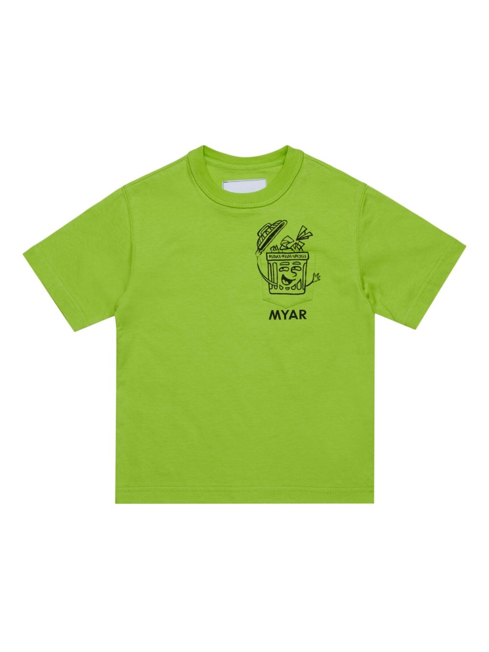 MYAR KIDS graphic-print T-shirt - Green