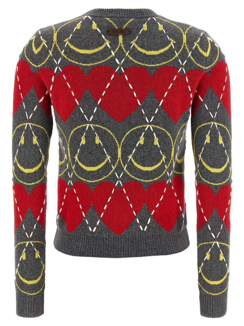 Multicolor Smiley sweater