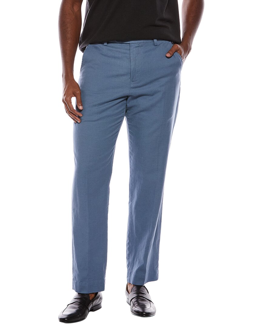 Linen-Blend Pant