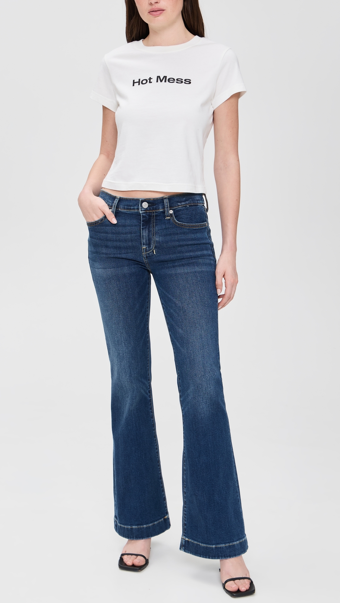 7 For All Mankind Dojo Tailorless Jeans Medium Melrose