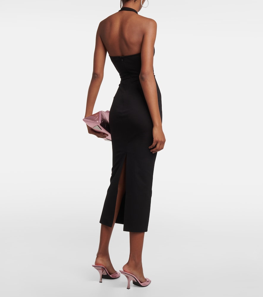 Jersey midi dress
