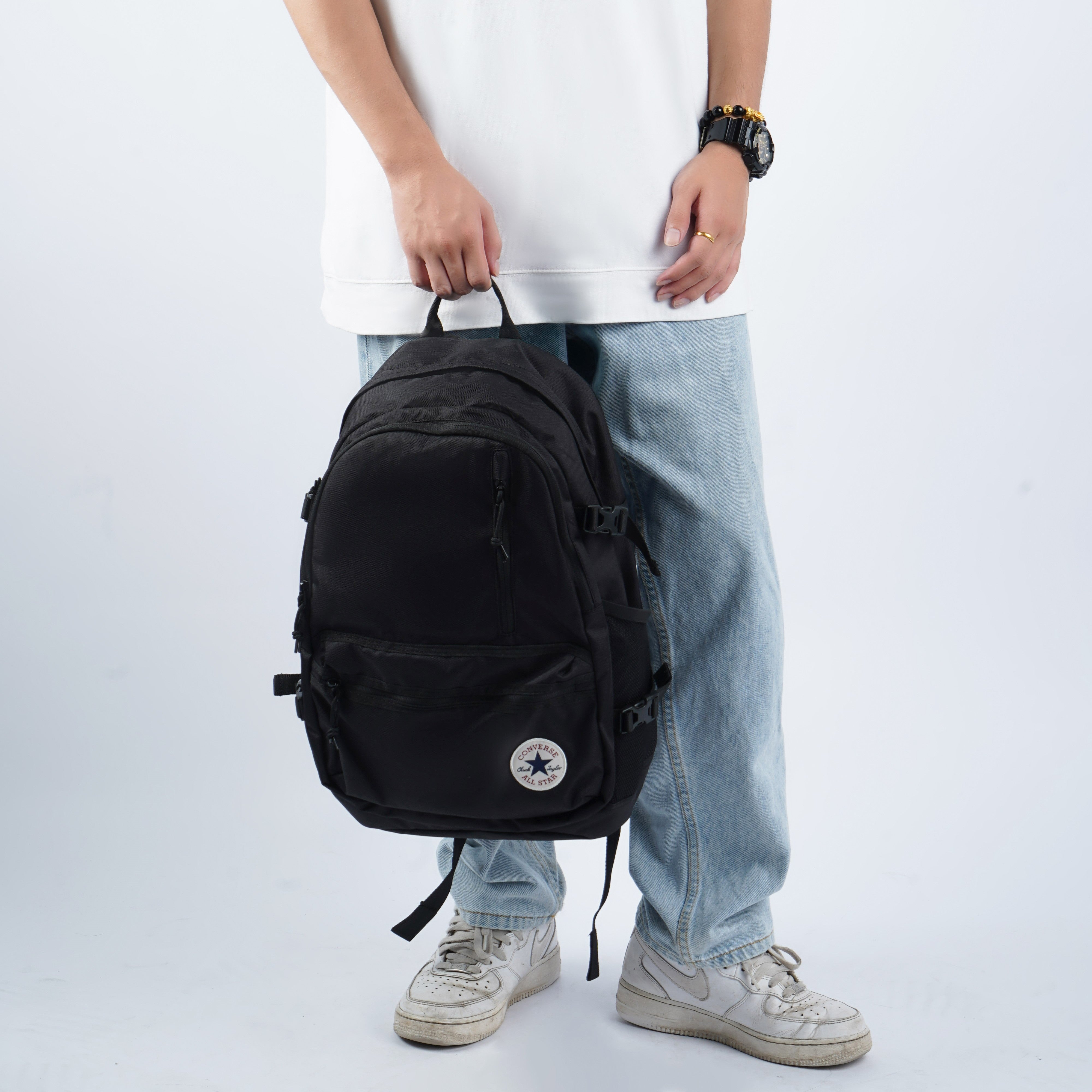 Straight Edge Backpack 'Black'
