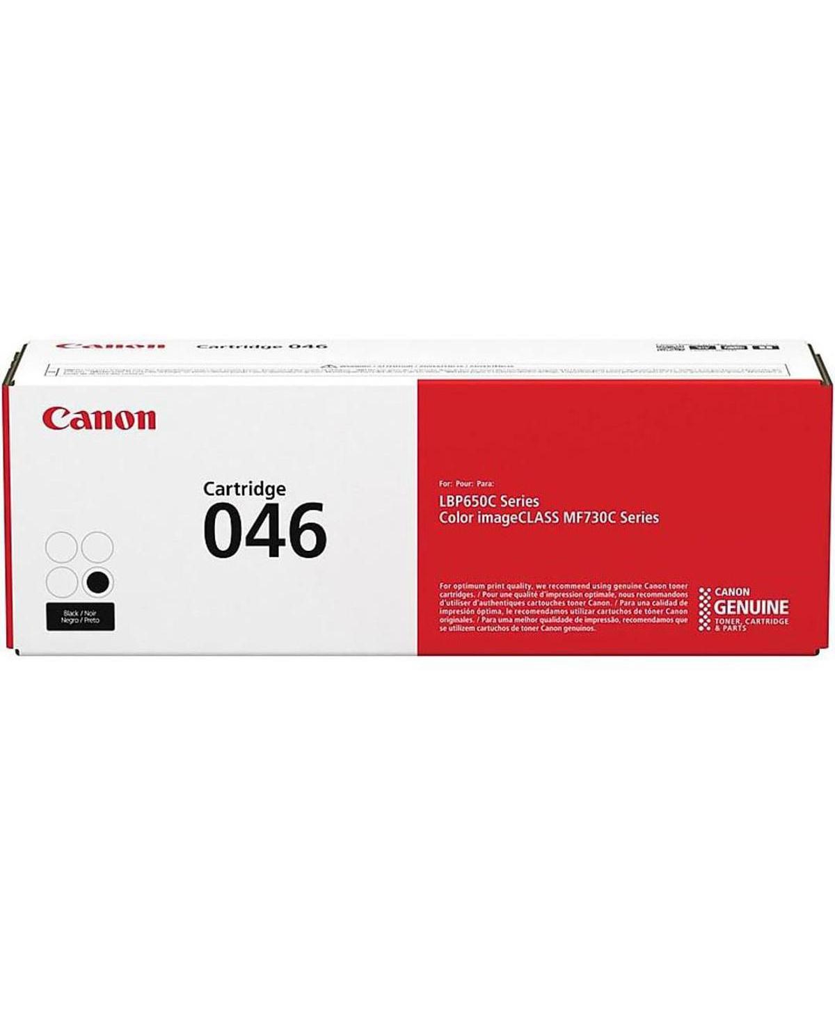 Black 046 Standard Capacity Laser Toner Cartridge for Color imageCLASS LBP650C and MF730C Series Printer, 2200 Page Yield - Black