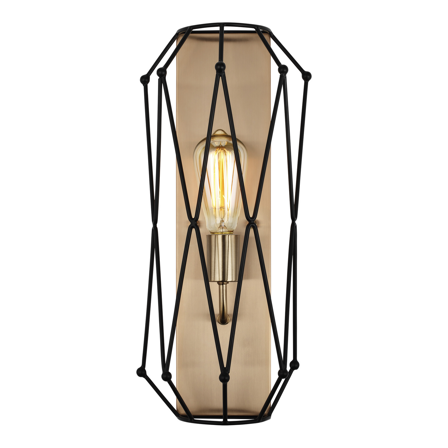 Zarra Bathroom Vanity Light in Satin Bra