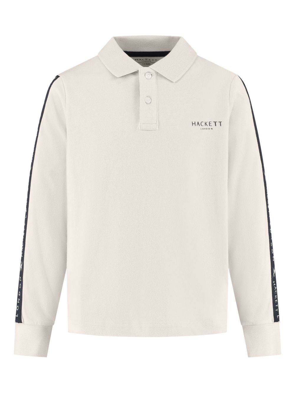 Tape polo shirt - Neutrals