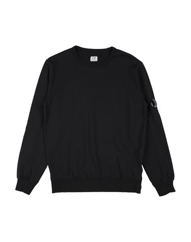 C. p. Company Undersixteen Kid Boy Sweatshirt Black Size 10 Cotton, Elastane