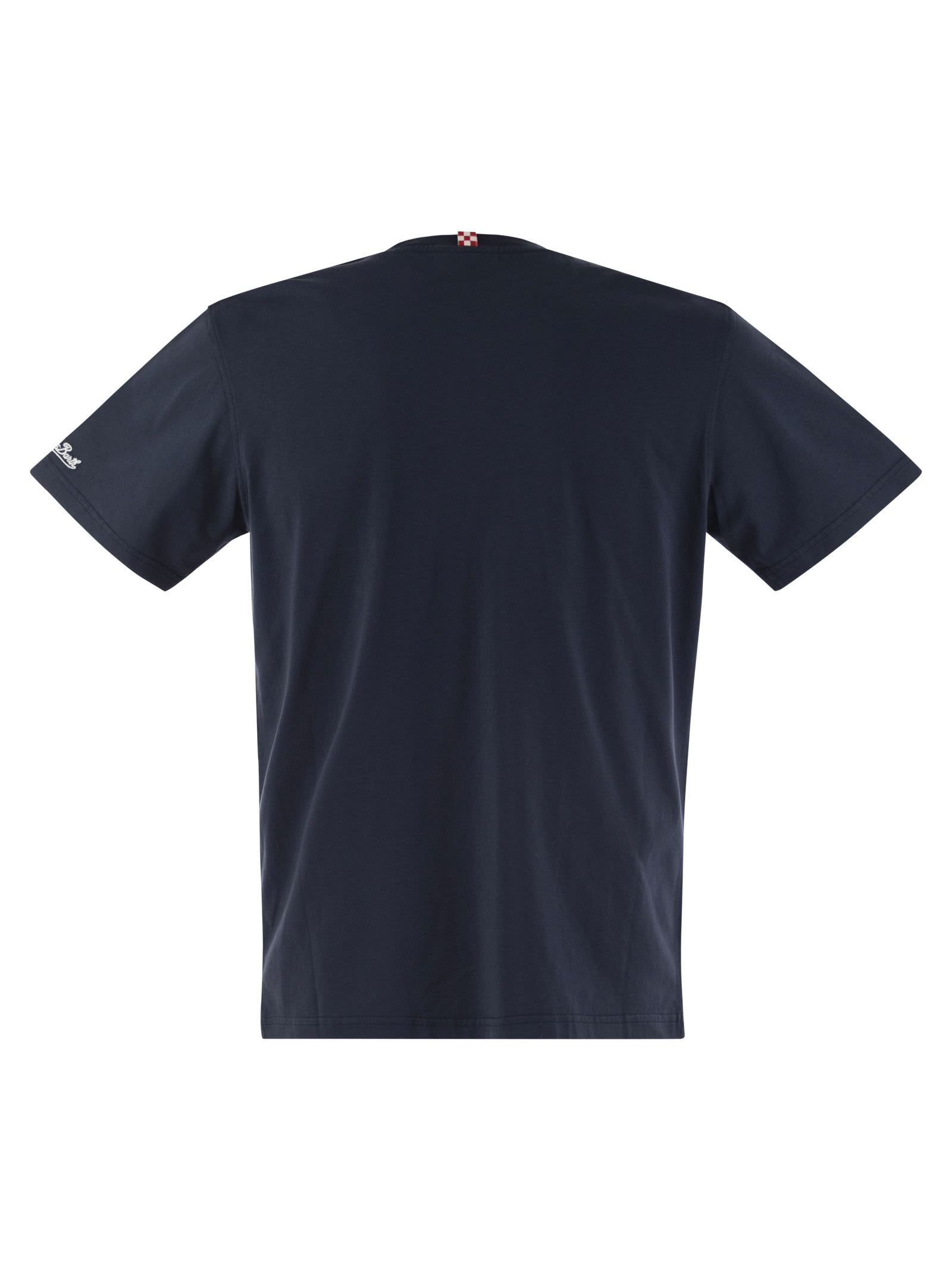 Austin - T-shirt With Chest Embroidery