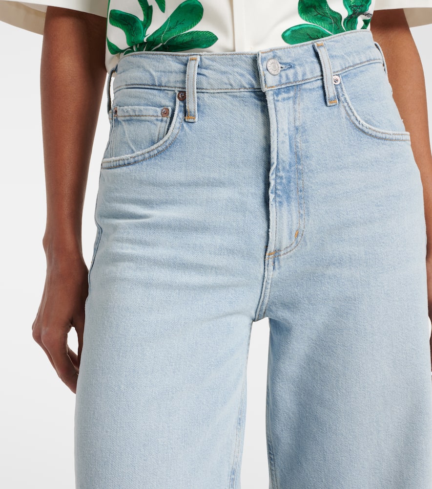 Ren high-rise wide-leg jeans
