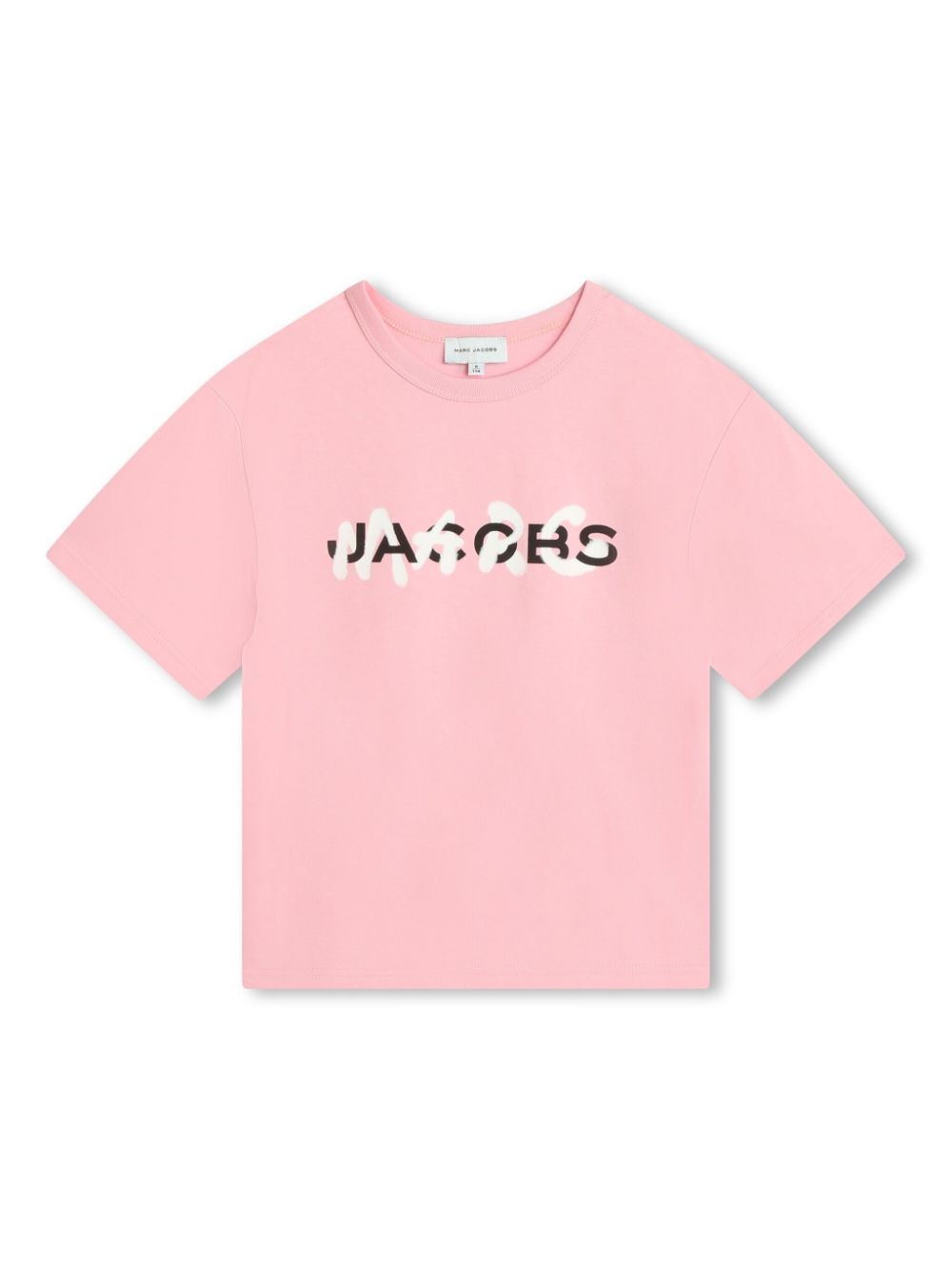 Logo-print cotton T-shirt - Pink