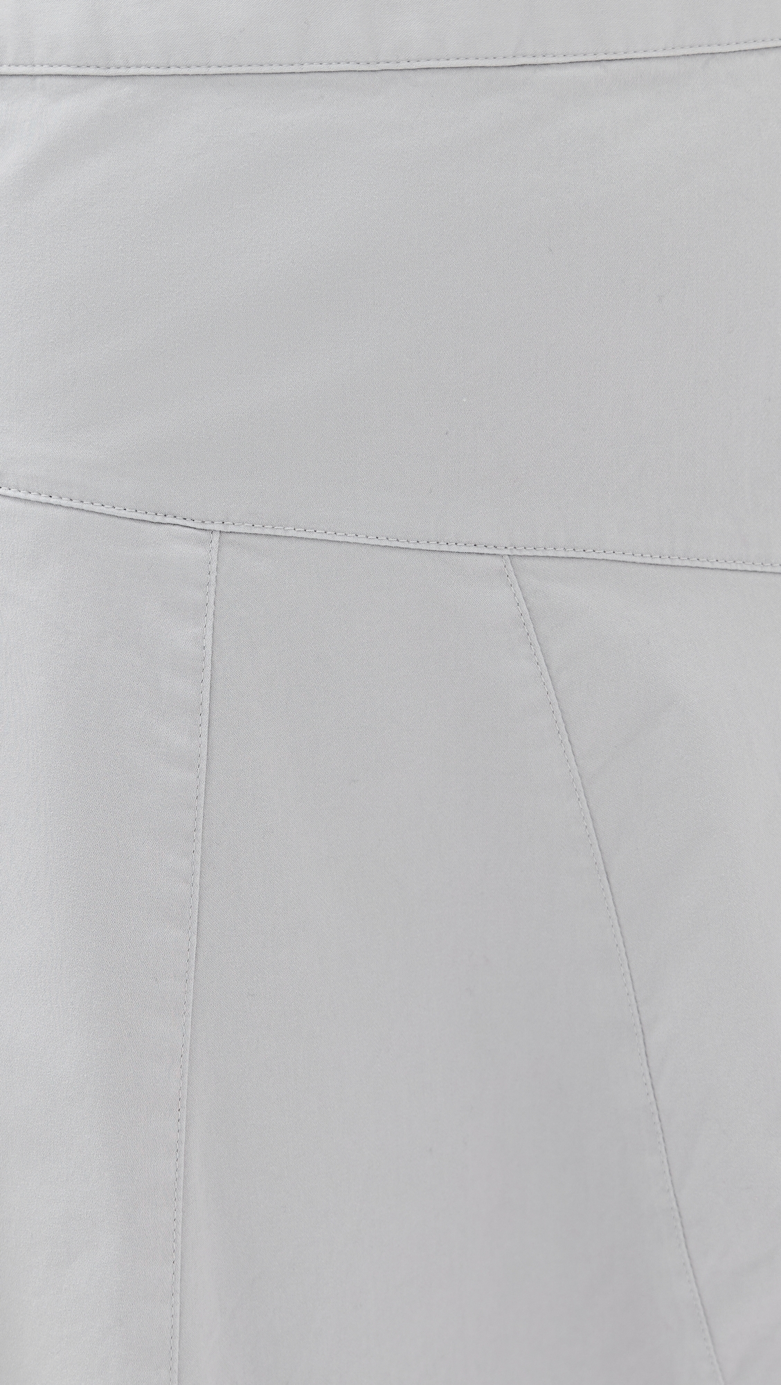 Tibi Garment Dyed Asymmetrical Balloon Skirt Grey