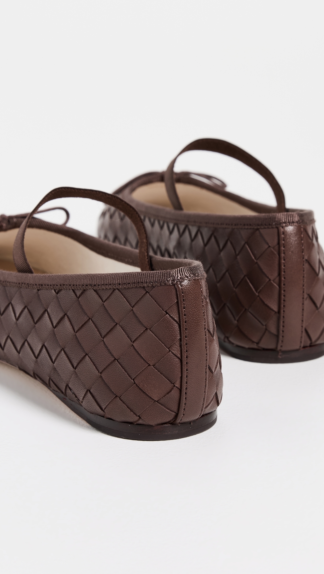 Loeffler Randall Leonie Soft Ballet Flats Espresso