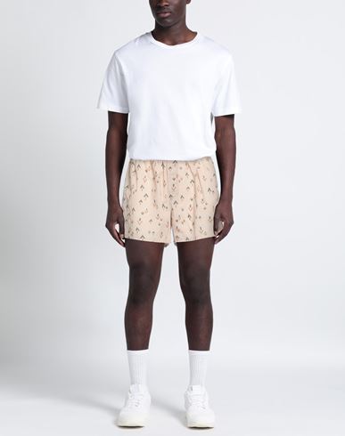Man Shorts & Bermuda Shorts Sand Size S Cotton