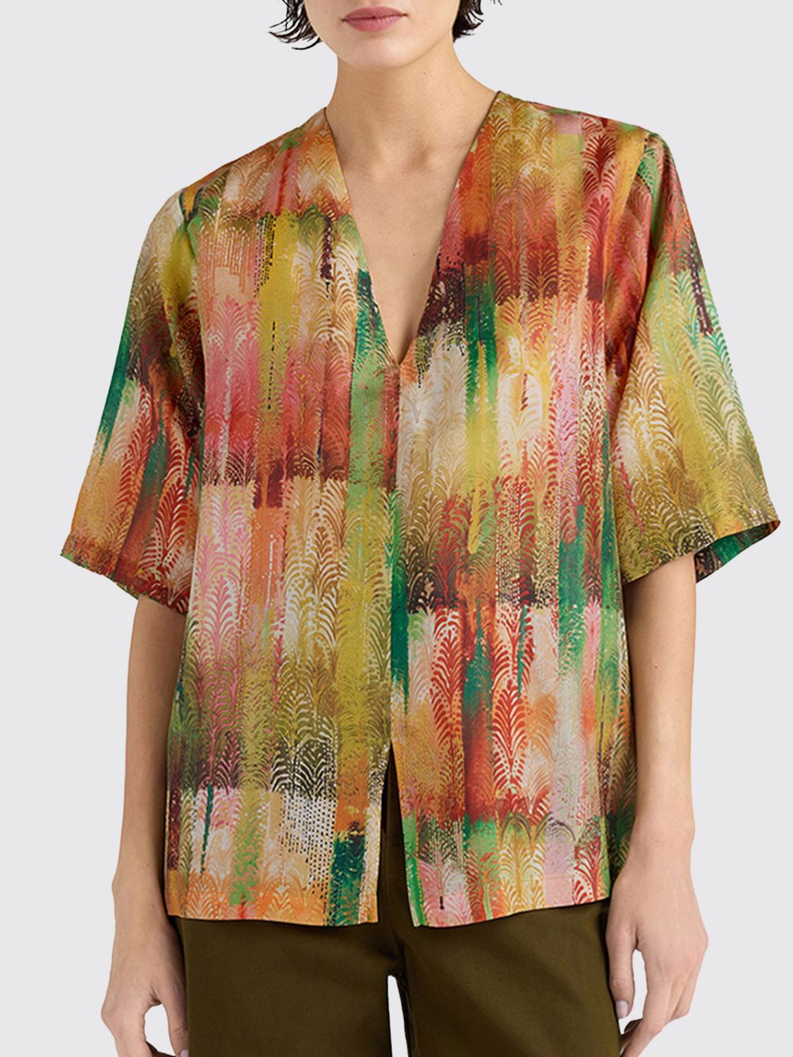 MOMONÌ Shirt Woman color Green