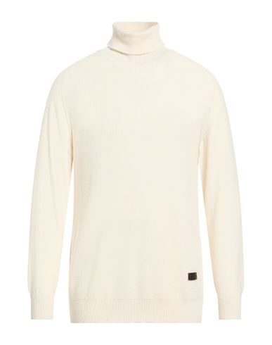 Man Turtleneck Ivory Size M Cashmere