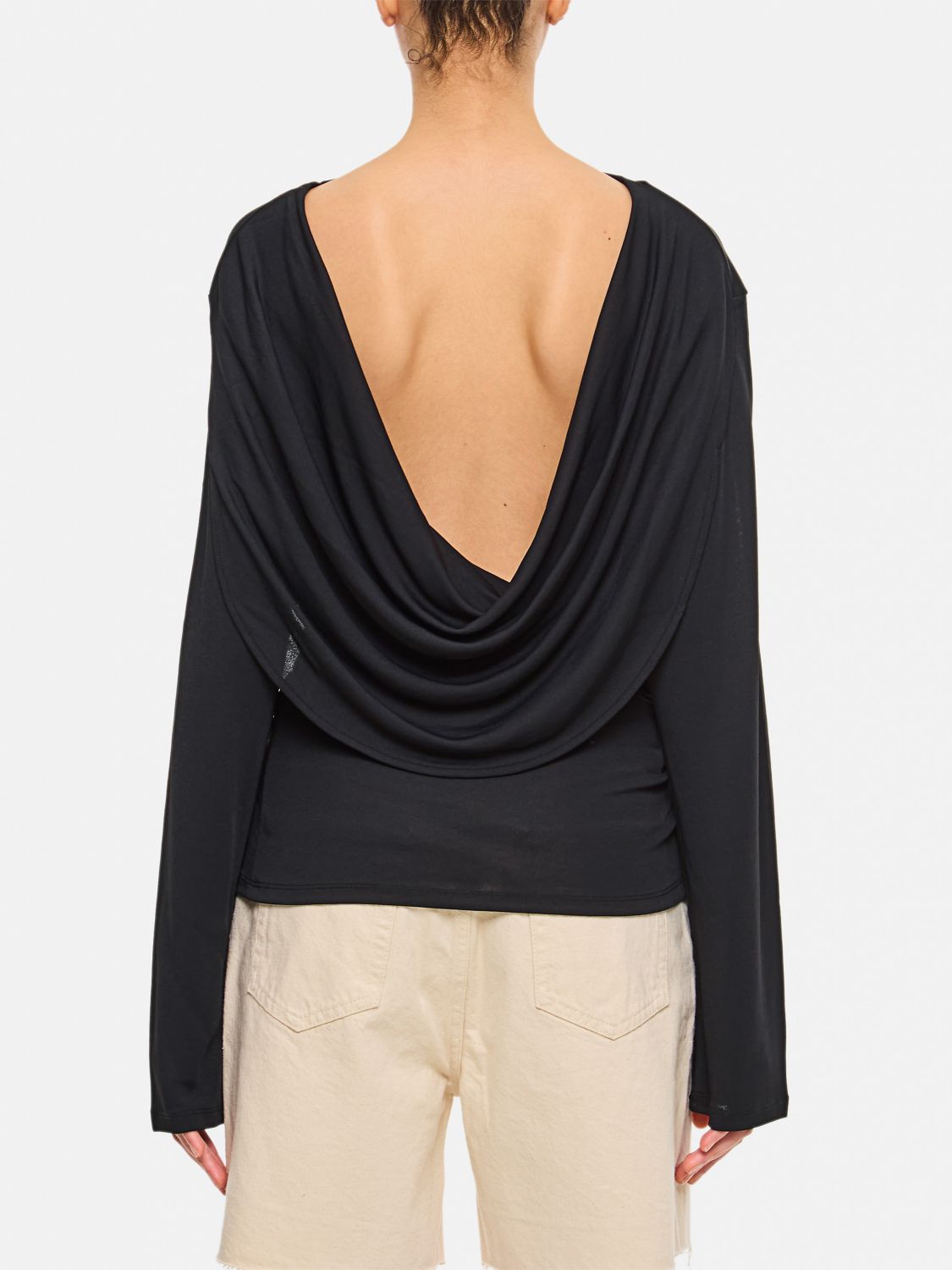 Top JACQUEMUS Woman color Black