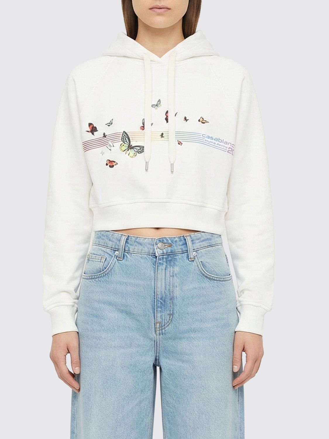 Sweatshirt Woman color White