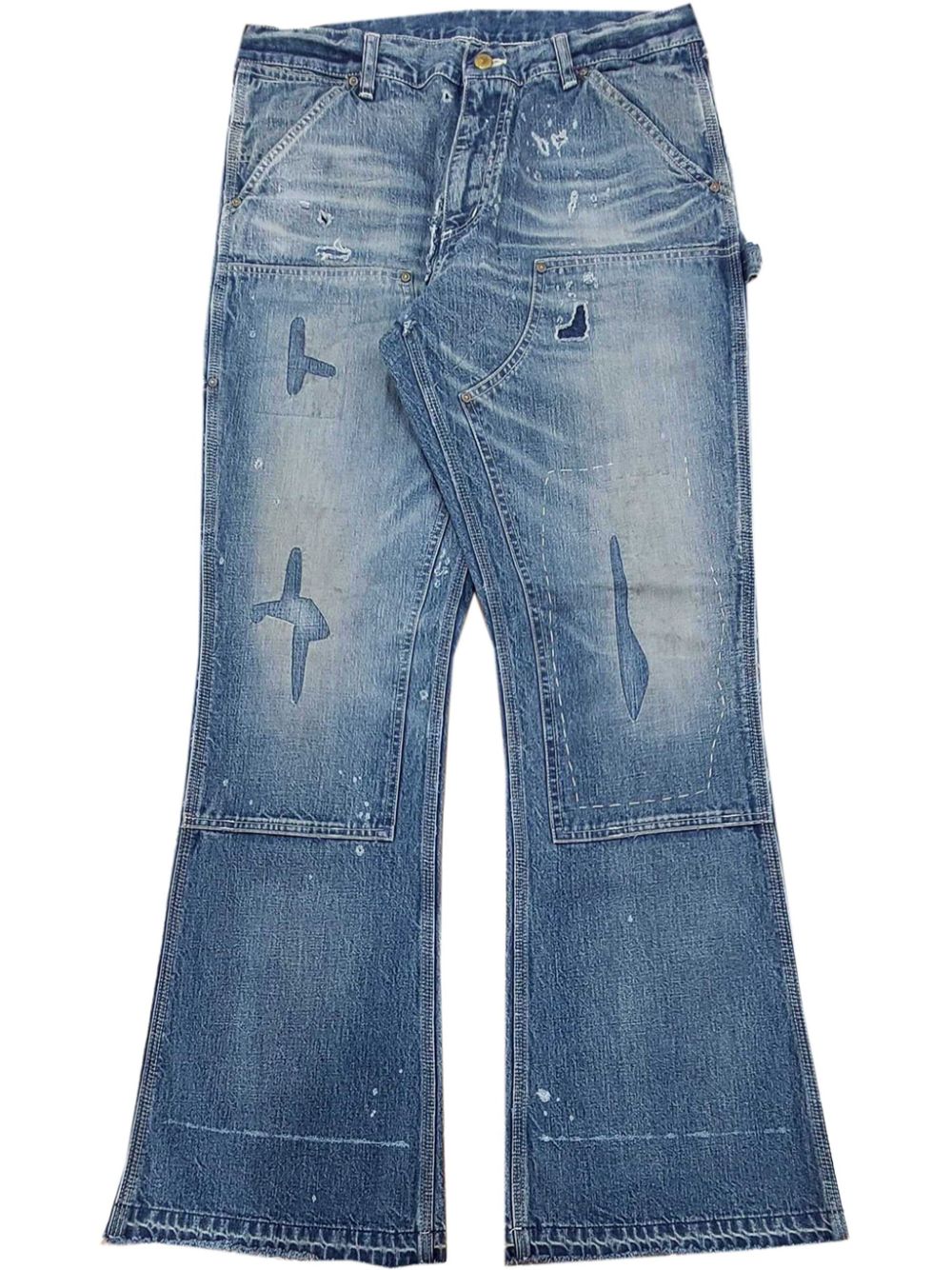 Double Knee jeans - Blue