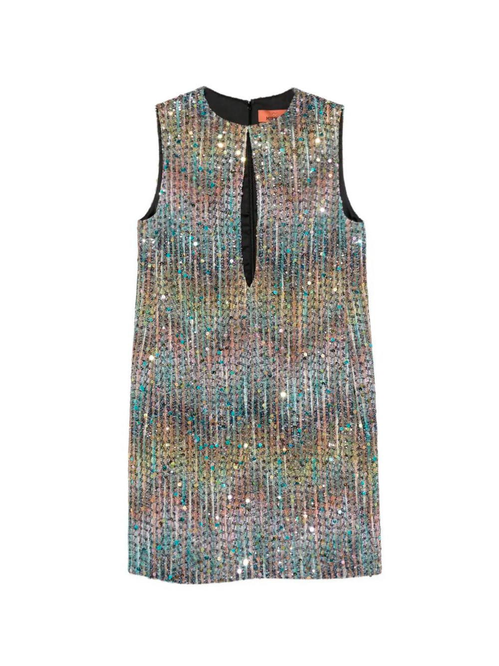 `Caperdoni` Sleeveless Short Dress