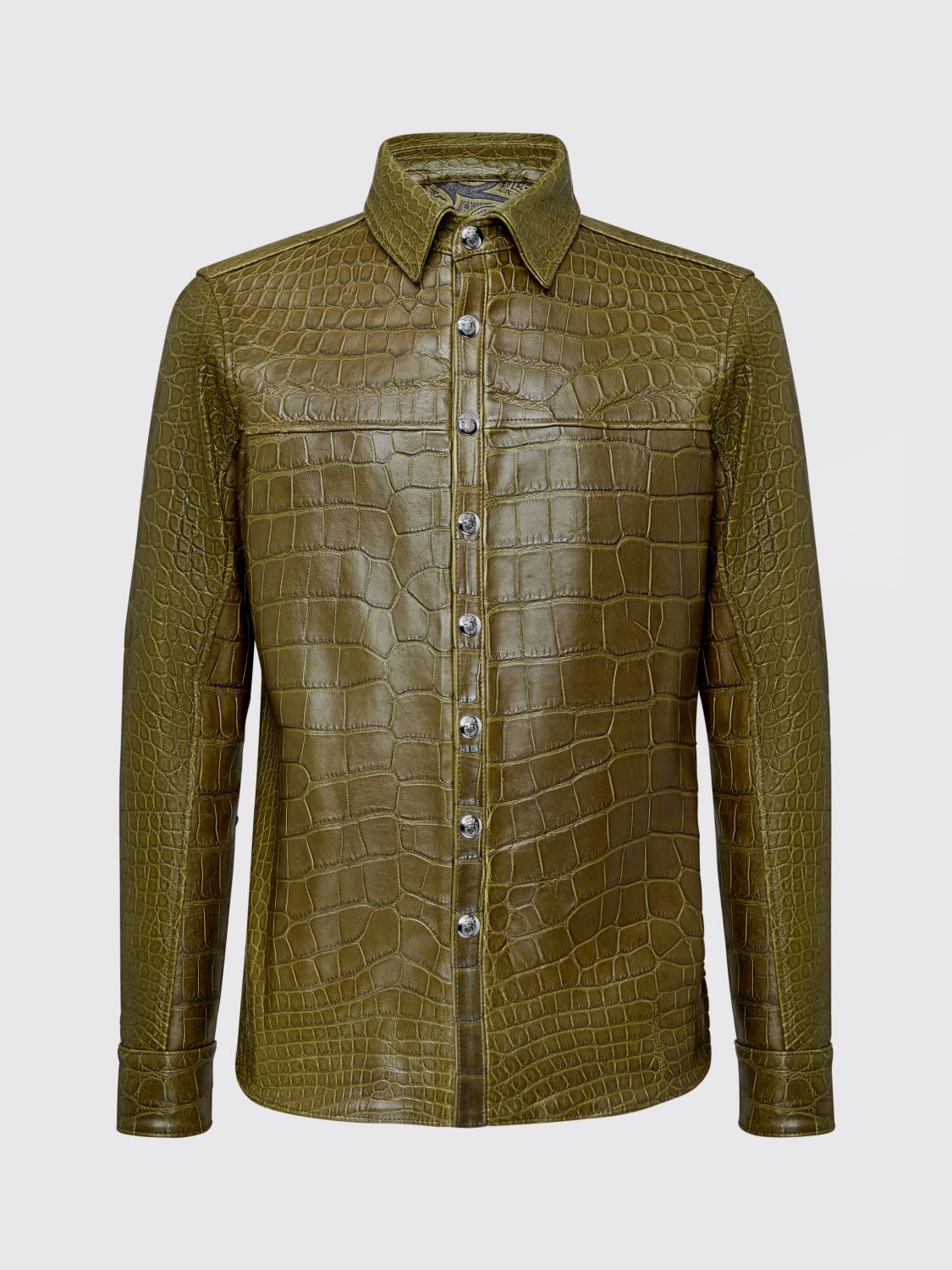 Shirt Men color Green