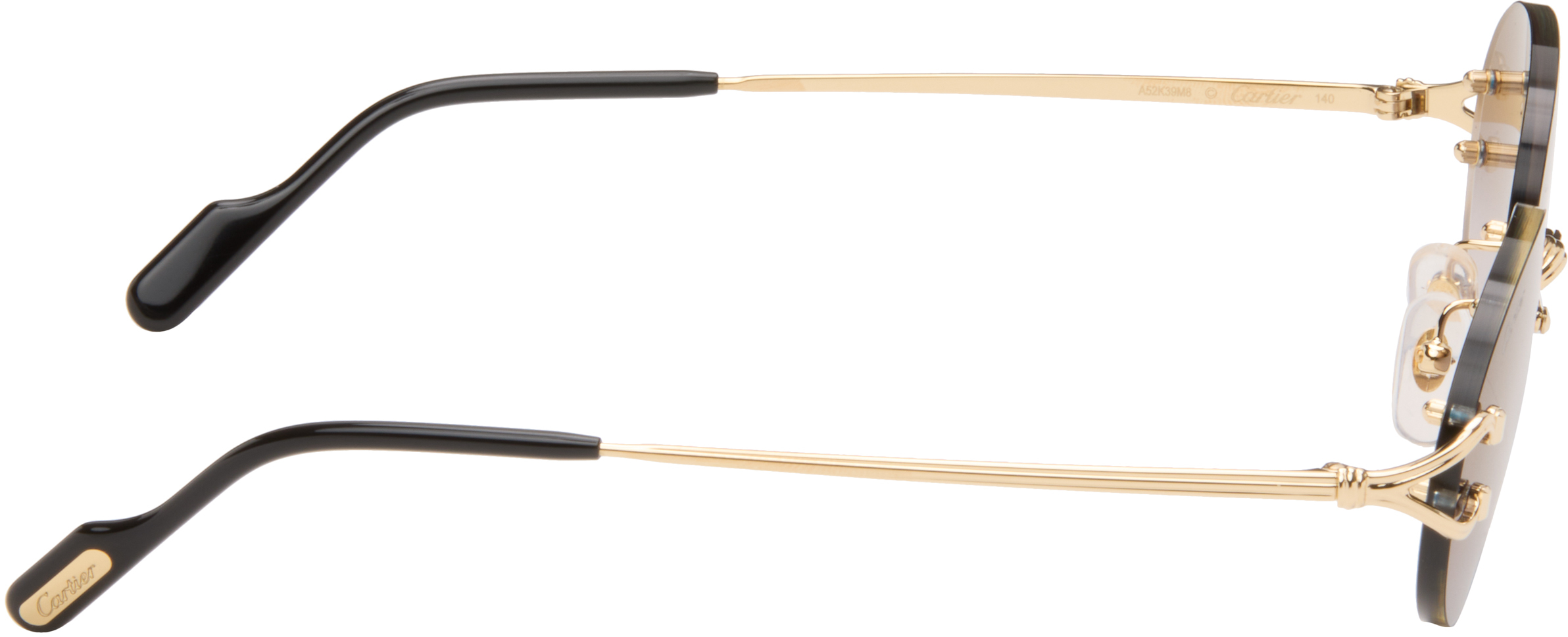 Gold Classic C Motif Sunglasses
