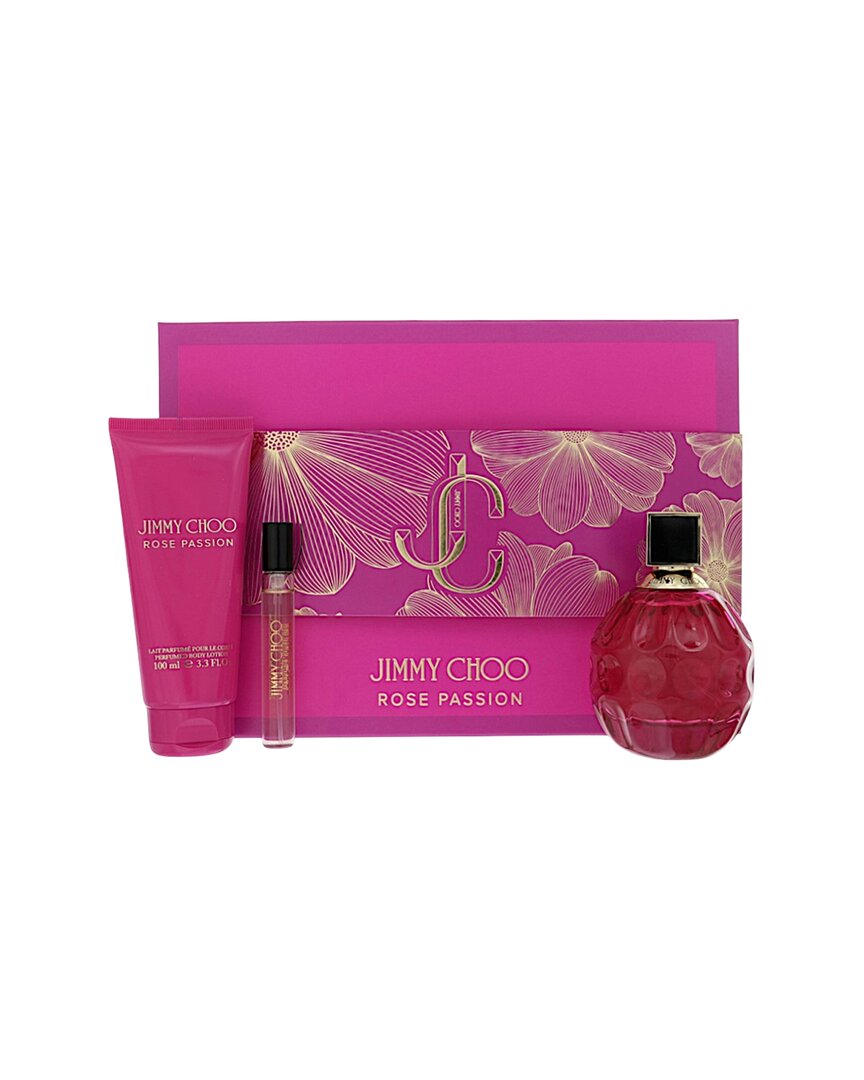Women's 3Pc Rose Passion Gift Set