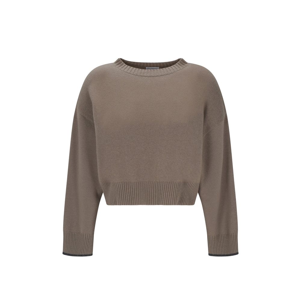 Cashmere Sweater — Beige