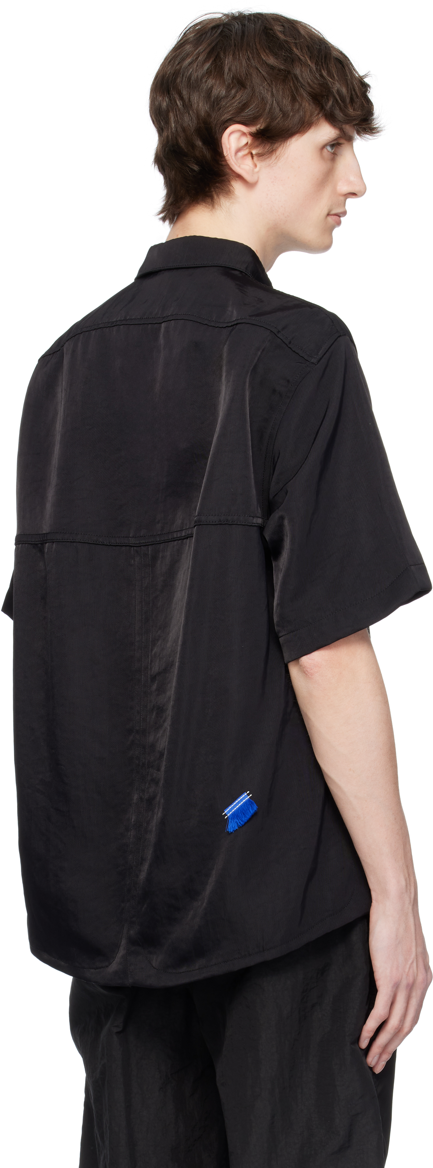 ADER error Black Half Sleeve Product. 57 Shirt