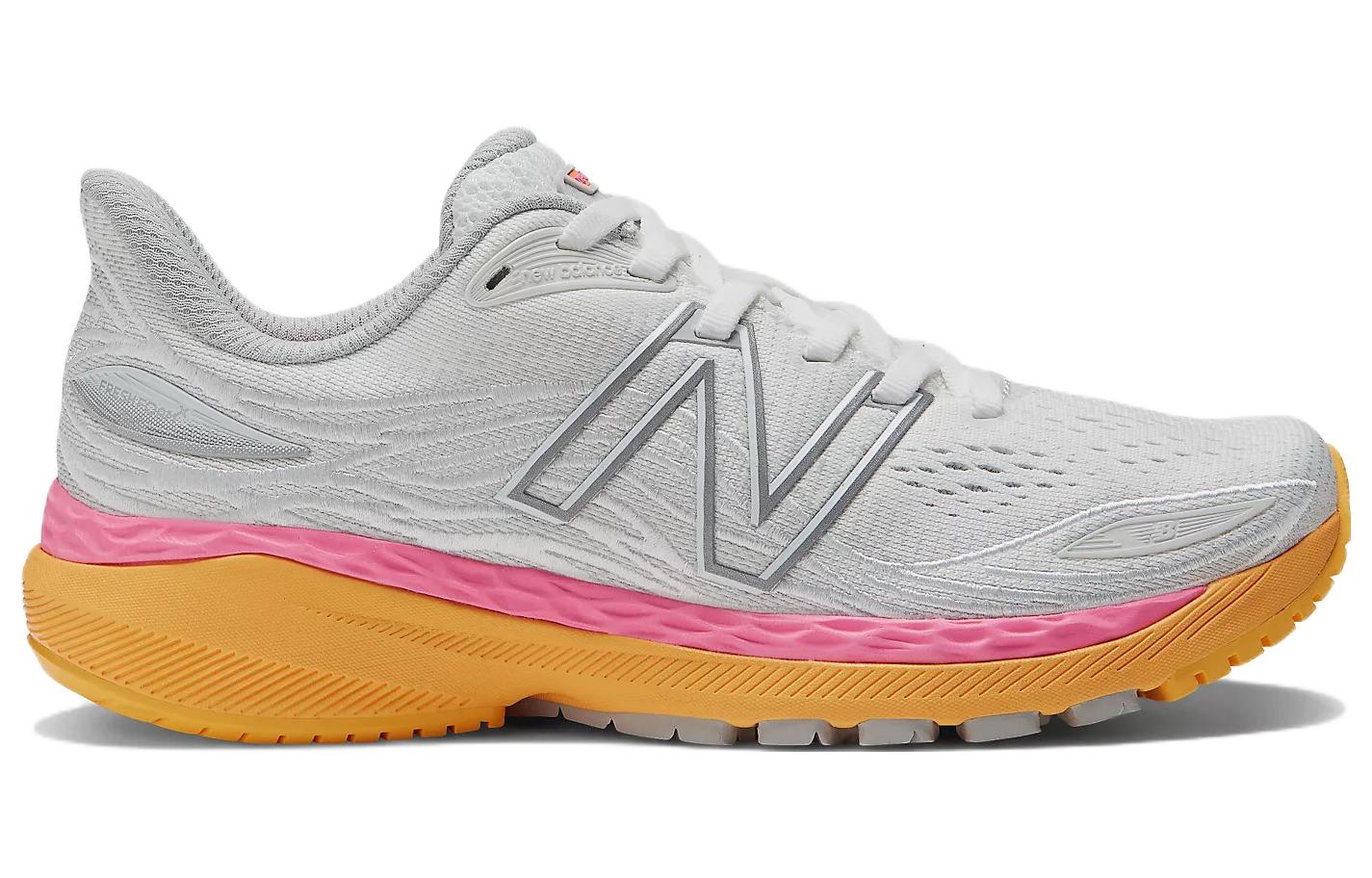 (WMNS) Fresh Foam X 860 V12 'White Orange Pinkred'