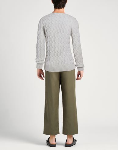 Man Sweater Light grey Size 38 Cashmere