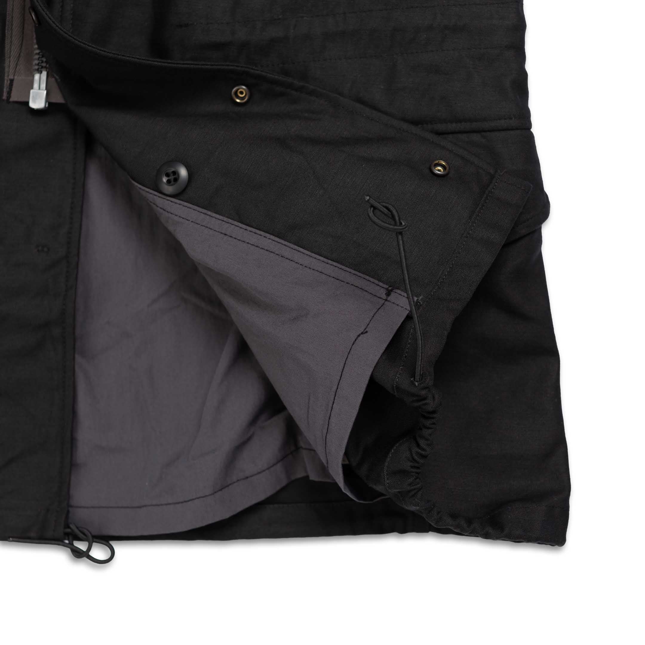 X William Gibson M-65 Jacket Black