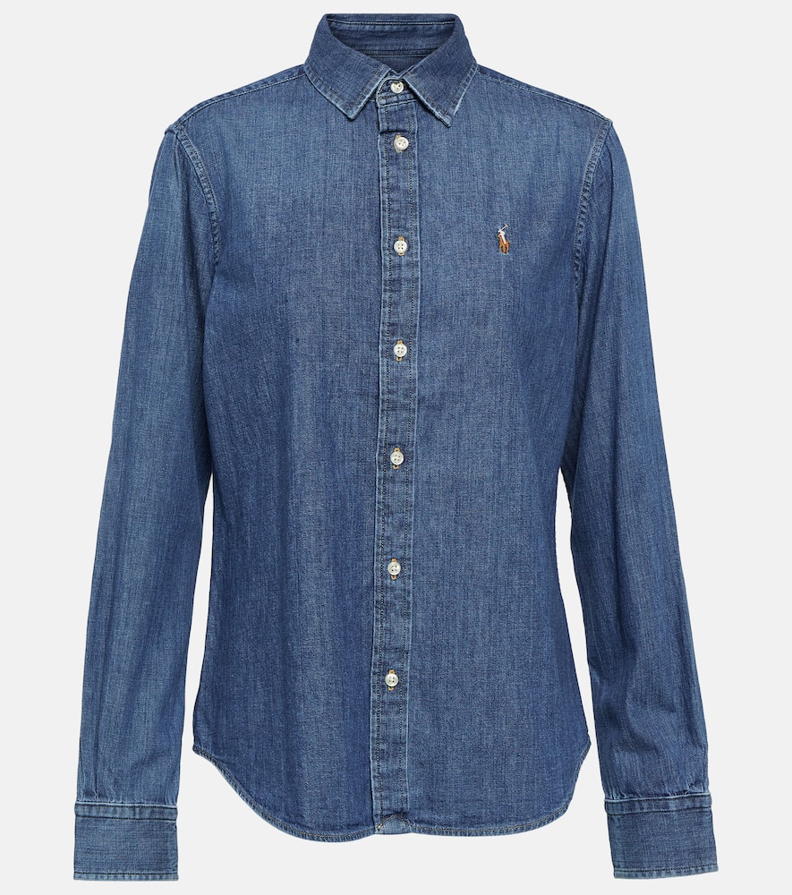 Polo Ralph Lauren Embroidered denim shirt