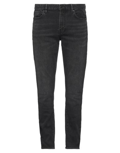Man Jeans Black Size 31 Cotton, Polyester, Elastane