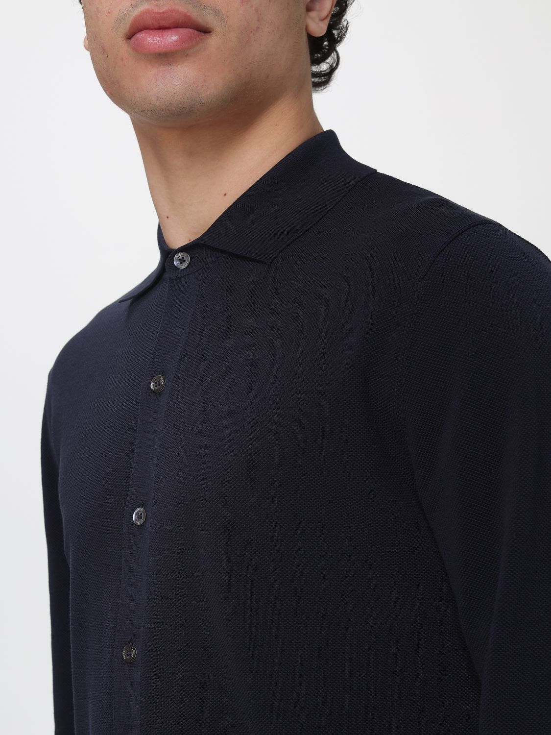 Shirt Men color Blue