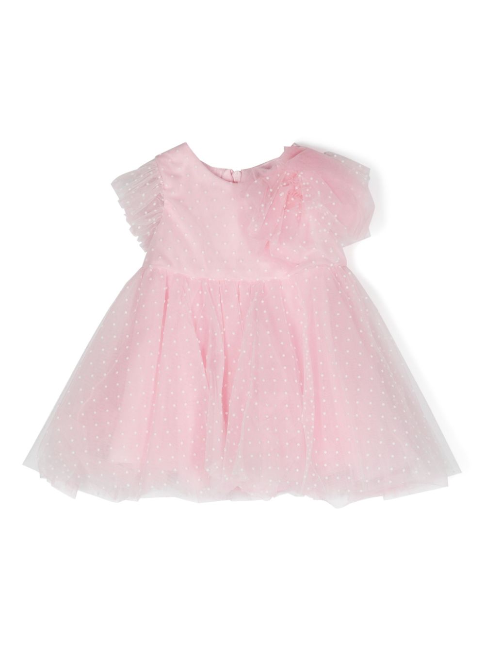 Point d’esprit flared dress - Pink
