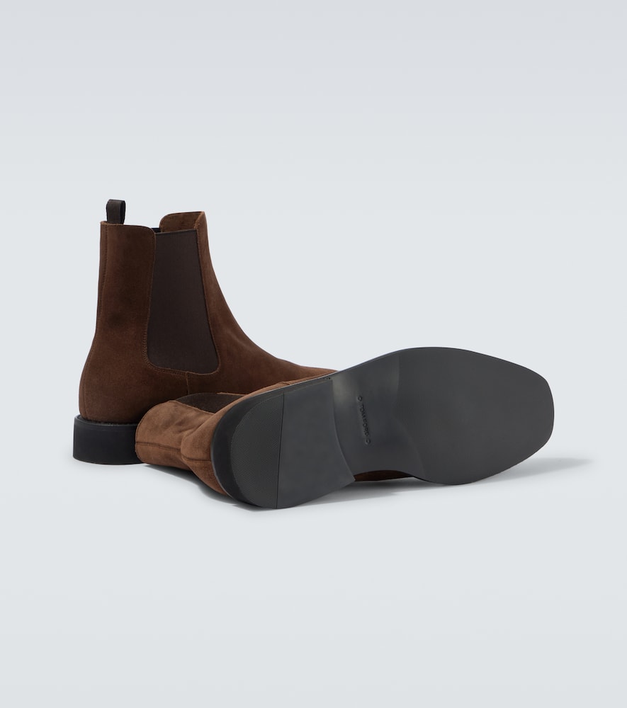 Suede Chelsea boots