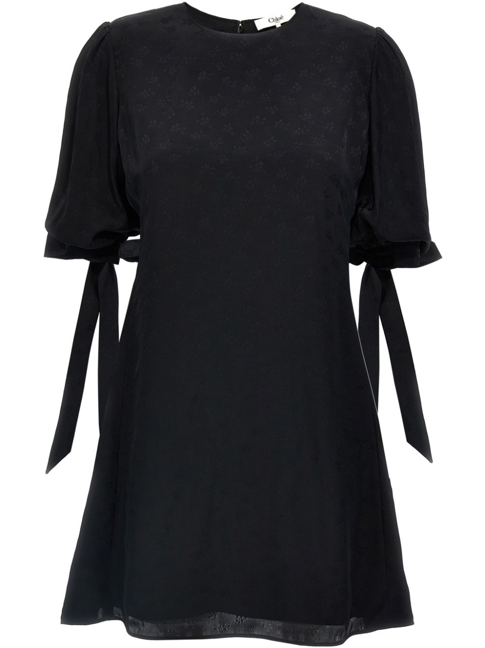 Floral dress - Black