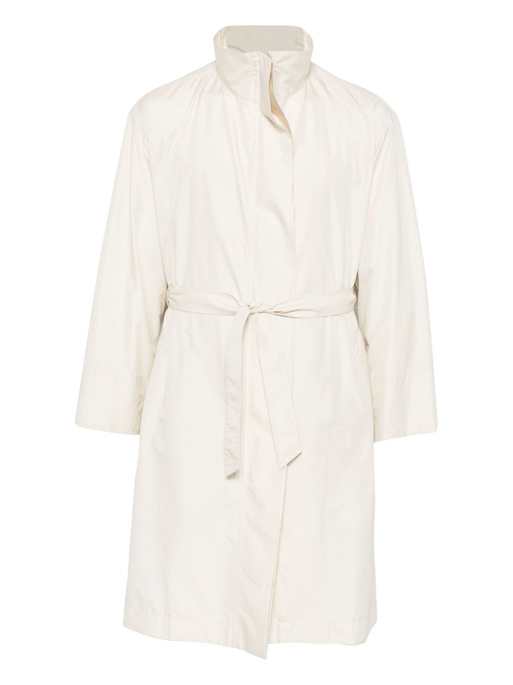 2000s taffeta coat - Neutrals