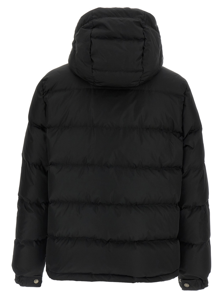 Black Logo Hood Jacket