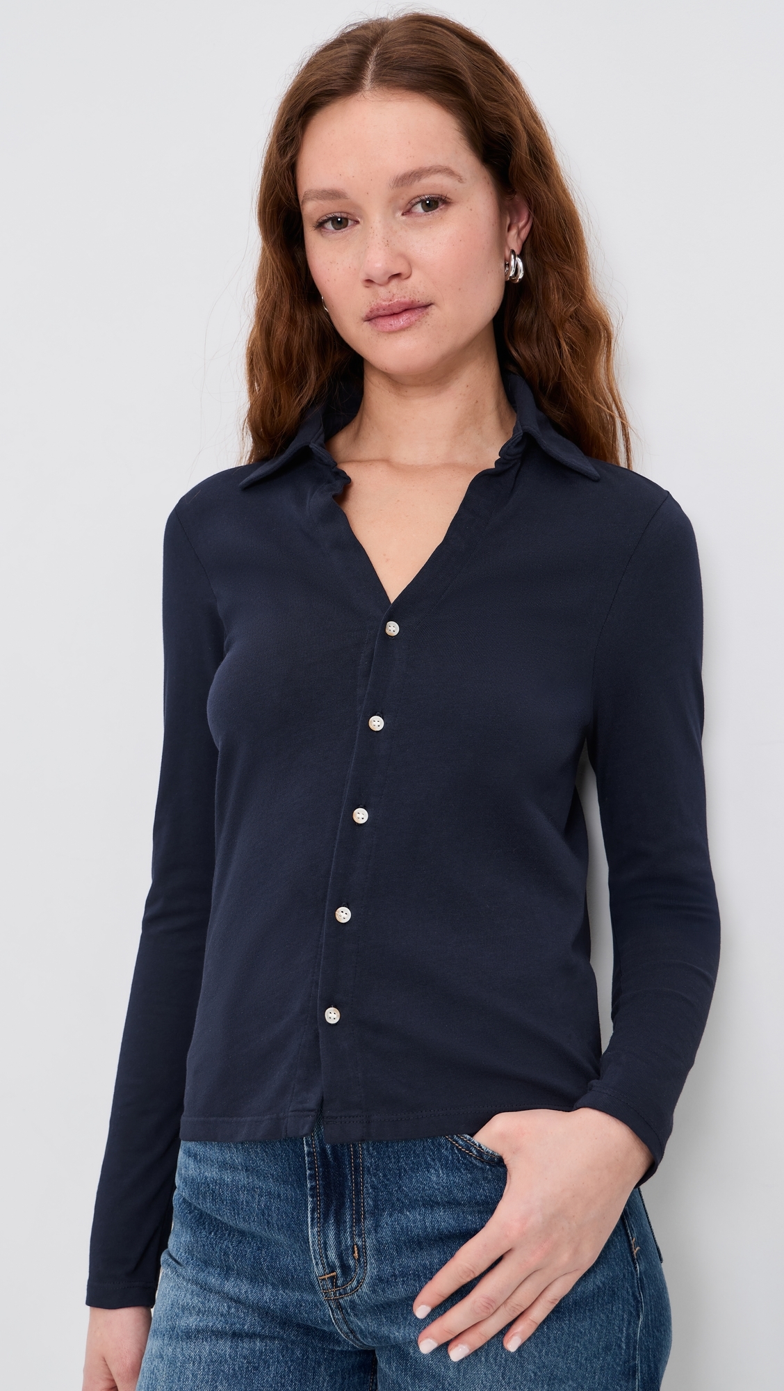 Carolyn Button Down Twilight