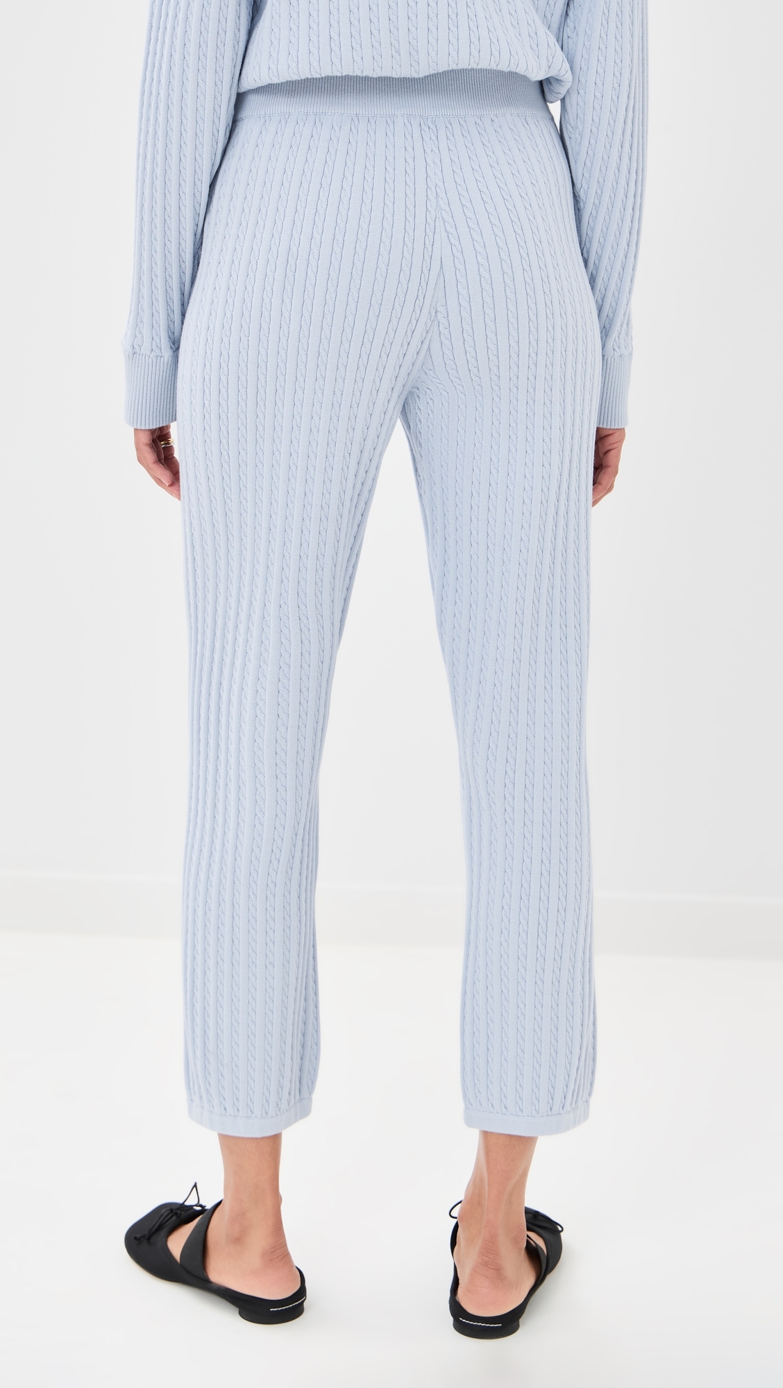 Cable Joggers Blue Haze