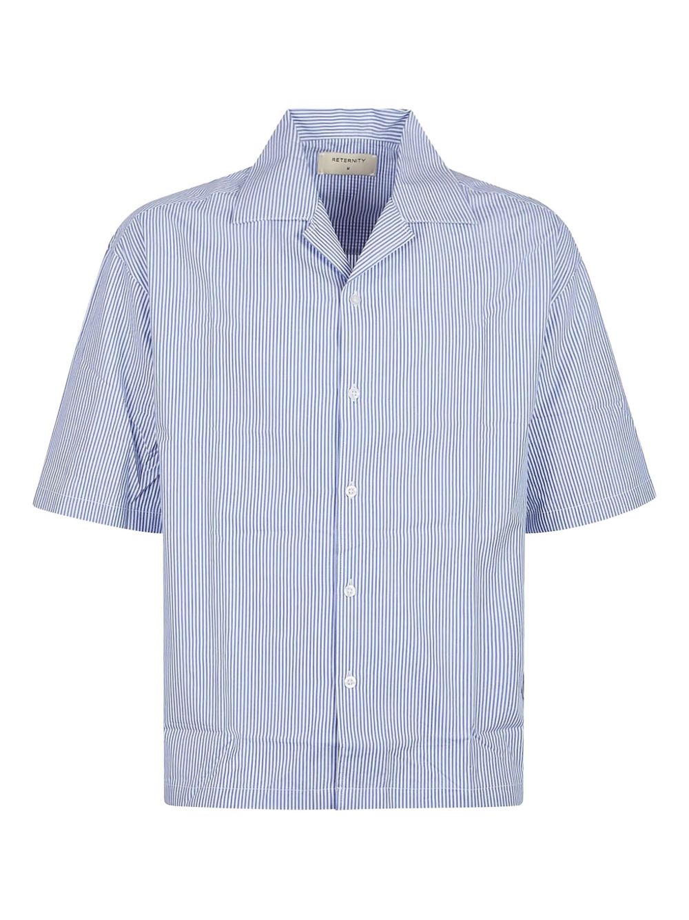Blue White Construction Shirt